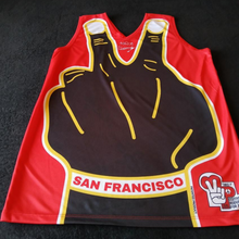 Load image into Gallery viewer, S/F GOLD, RED &amp; WHITE WRIST BRACELET
