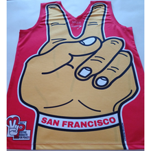 Load image into Gallery viewer, S/F RED &amp; WHITE WRIST BRACELET
